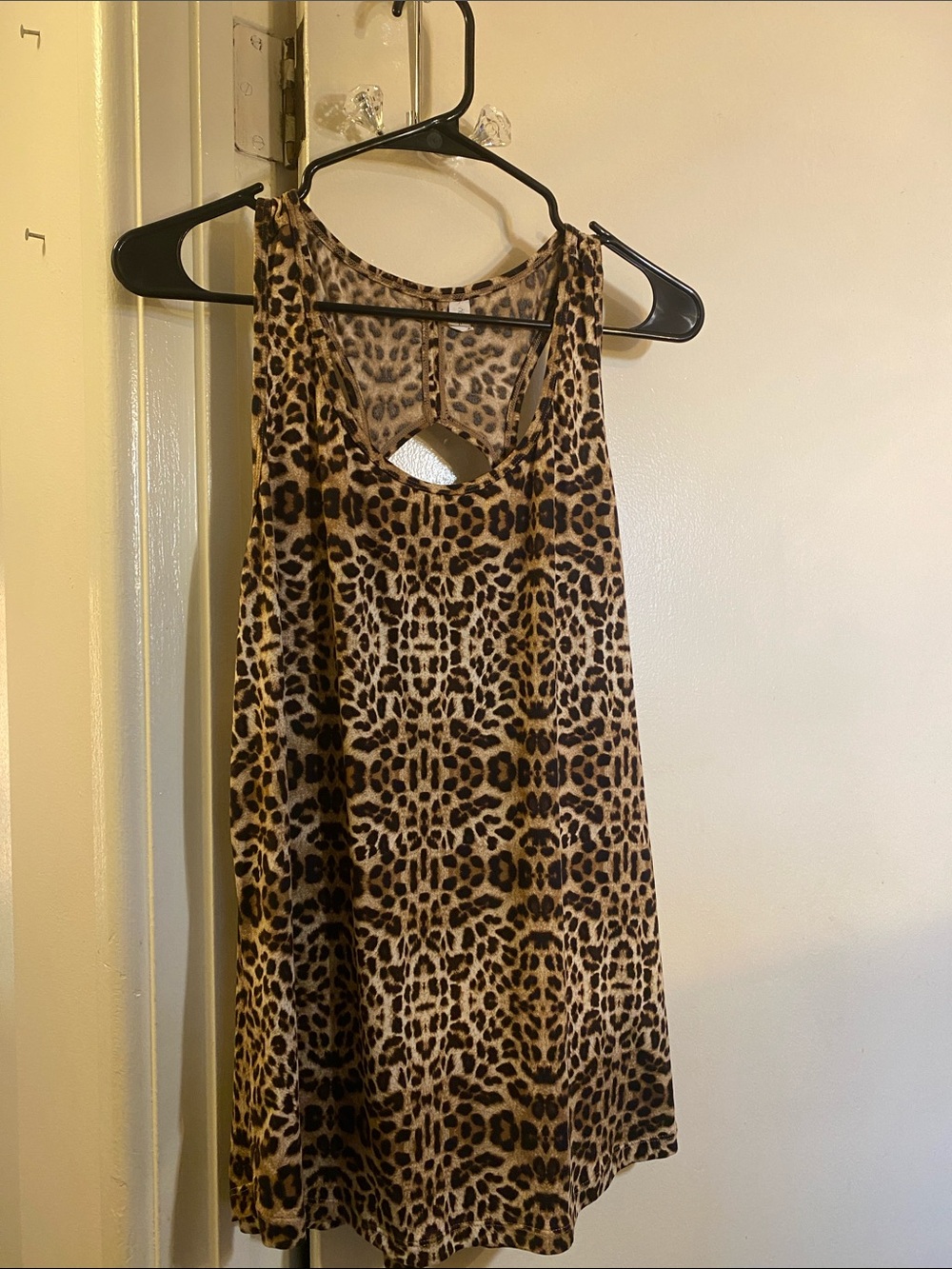 Ideology Leopard Print Mini Dress in Brown and Black